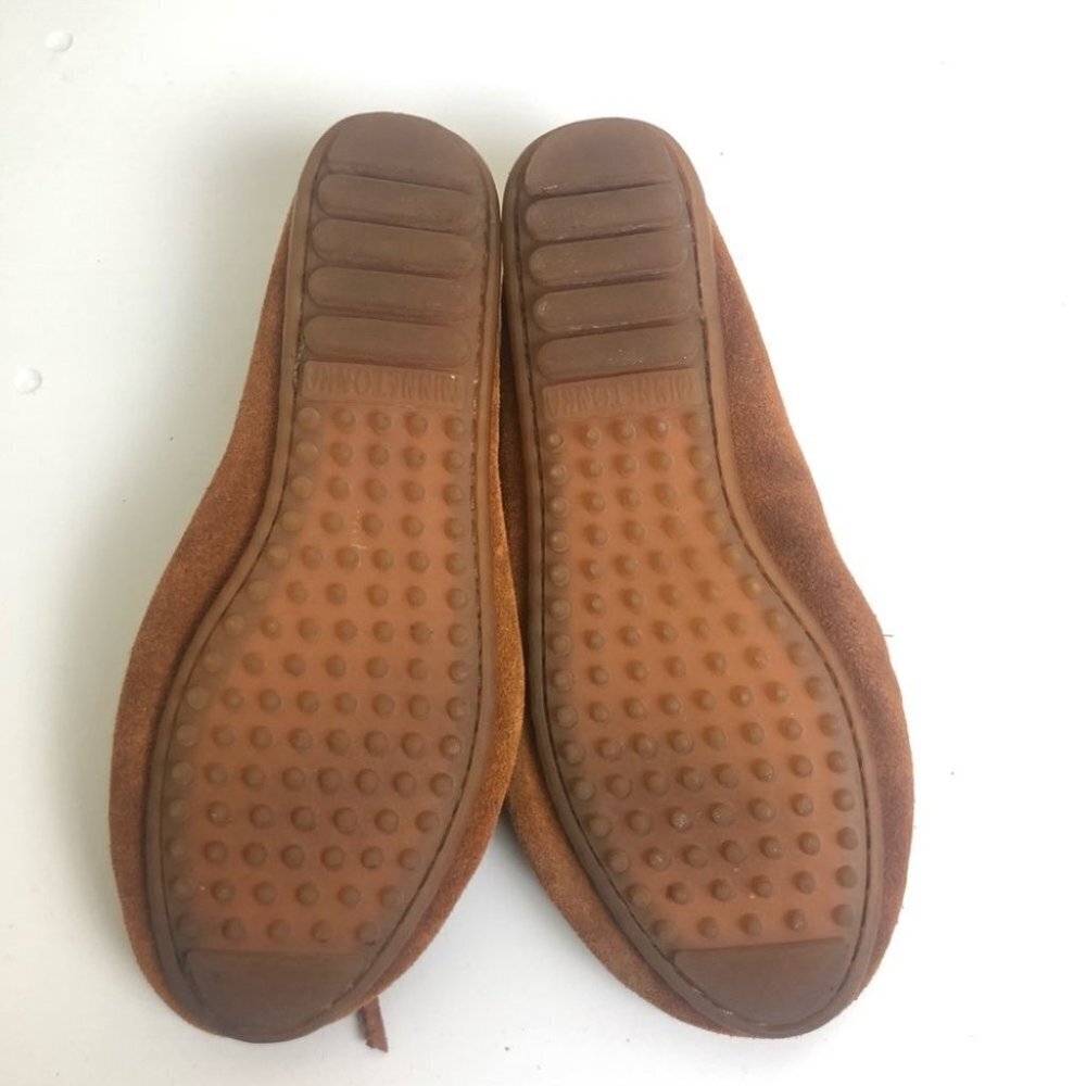 Minnetonka Arizona Kilty Suede Wms Moccasin Size 7 - Picture 10 of 10